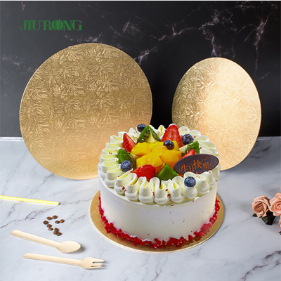 10 Inch 12 Inch Round White Cake Board Base Food Grade BRC FSC
