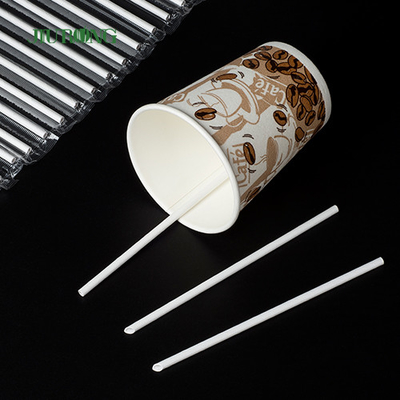 Reusable 8mm Kraft Paper Boba Straws For Juice Coffee