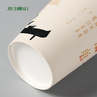 Custom Disposable Paper Cups For Coffee Water Based Flexo Print