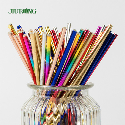 6mm 8mm 12mm Compostable Drinking Straw Individually Wrapped PLA Biodegradable