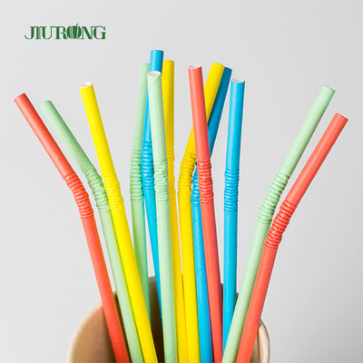 Bio Custom Straight Paper Drinking Straw For Coffee Boba Tea