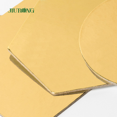 14mm Thickness Square Round Cake Board Customized Size MDF