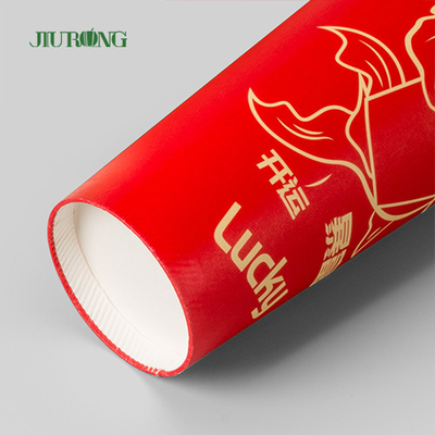Custom Biodegradable Paper Cups 500ml Water Based Flexo Printing