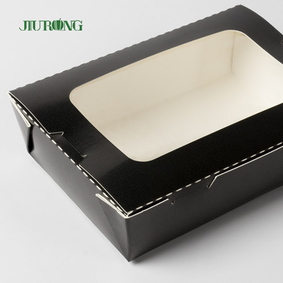 Simple Elegant Folding Box Packaging Corrugated Paper Board Hamburger Box