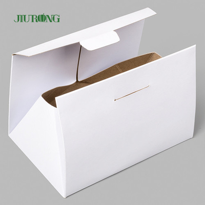 Disposable Cardboard Catering Food Paper Packaging Box With Lid Window