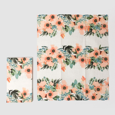 Custom Print Fashion Flower Disposable Paper Napkin Wedding Party Supplies