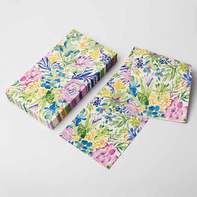 Compostable Colorful Flower Paper Napkin Food Grade Custom