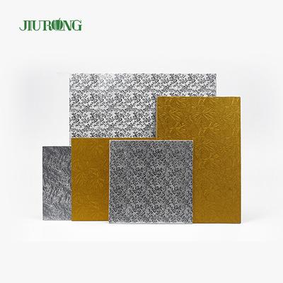 Birthday Party Disposable Cake Board Gold rectangle Eco friendly