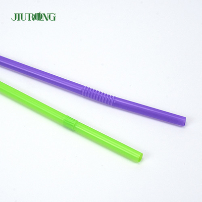 Biodegradable Eco Friendly Disposable Straws Colored Plastic 4.6*150mm