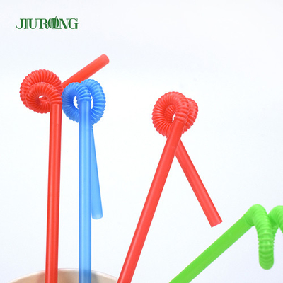 Restaurant Disposable Plastic Drinking Straws Creative Arts FDA Approved