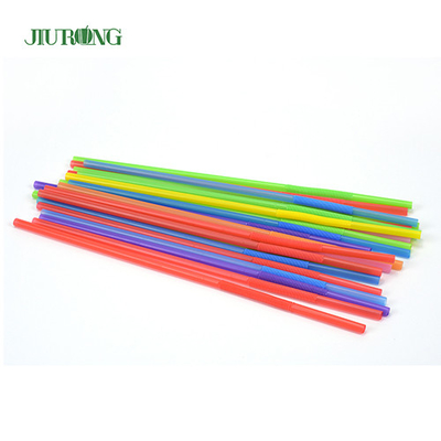 Restaurant Disposable Plastic Drinking Straws Creative Arts FDA Approved