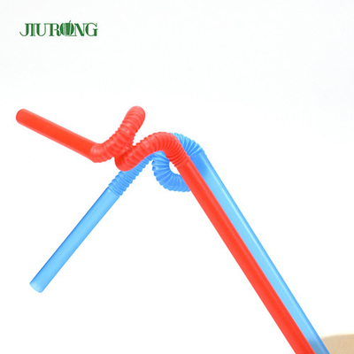 Restaurant Disposable Plastic Drinking Straws Creative Arts FDA Approved