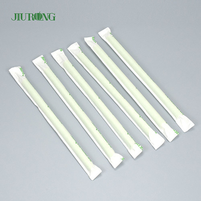Jiurong Food Grade Biodegradable Paper Straws Christmas Eco Friendly