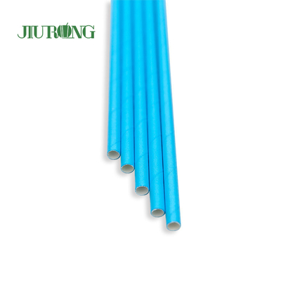 SGS Eco Friendly Biodegradable Paper Straw Recycle For Restaurants