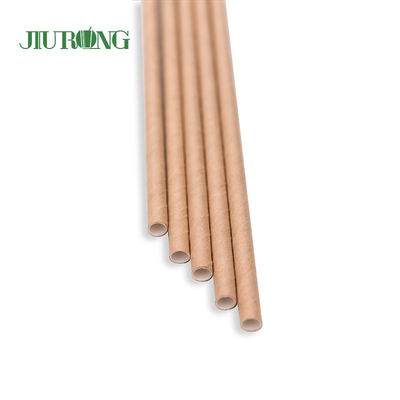 SGS Eco Friendly Biodegradable Paper Straw Recycle For Restaurants