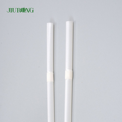 Eco Friendly Biodegradable Pla Straws 4.6*150mm Paper Straws For Hot Drinks