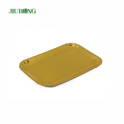 Jiurong Custom Printed Biodegradable Paper Plates ISO9001 Approved