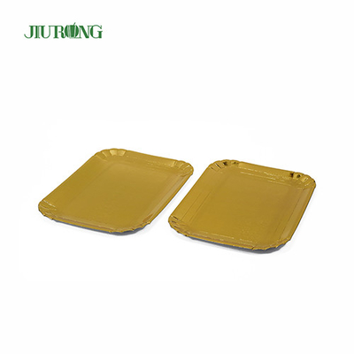 Jiurong Custom Printed Biodegradable Paper Plates ISO9001 Approved