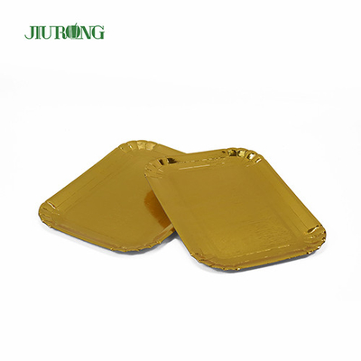 Jiurong Custom Printed Biodegradable Paper Plates ISO9001 Approved