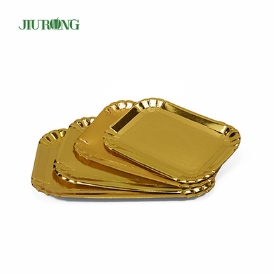 Jiurong Custom Printed Biodegradable Paper Plates ISO9001 Approved