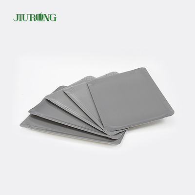 Biodegradable Eco Friendly Food Plates disposable Custom Shape Jiurong