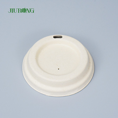 Eco Friendly Disposable Paper Cup Cover Biodegradable Greaseproof