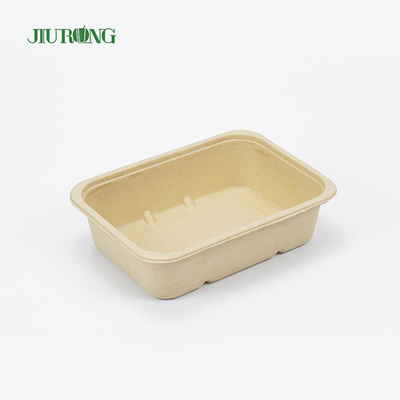 Printed Sustainable Sugarcane Bagasse Food Box Greaseproof Paper