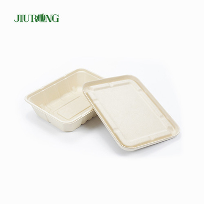 Recycled Waterproof Bagasse Food Packaging Biodegradable Paper Box OEM ODM