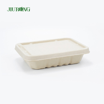 Recycled Waterproof Bagasse Food Packaging Biodegradable Paper Box OEM ODM