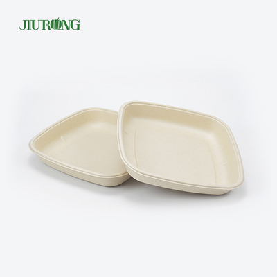 Bagasse Takeaway Disposable Sugarcane Paper Plates Biodegradable