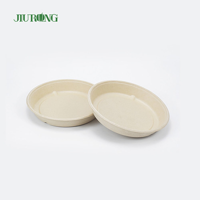 Disposable Sugarcane Food Container Hamburger Bagasse Paper Tray