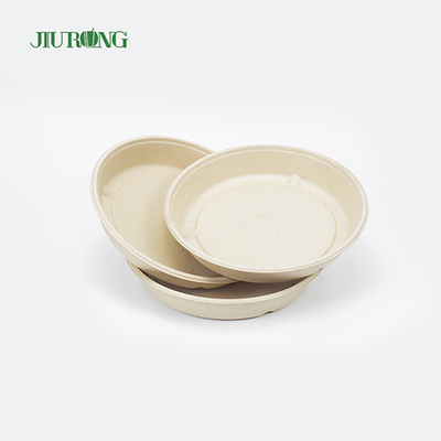 Disposable Sugarcane Food Container Hamburger Bagasse Paper Tray