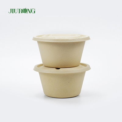 Eco Friendly Sugarcane Food Container Biodegradable Bagasse Takeaway Boxes 600ml