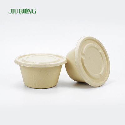 Eco Friendly Sugarcane Food Container Biodegradable Bagasse Takeaway Boxes 600ml