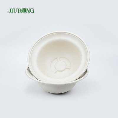 155mm Sugarcane Food Container Biodegradable Eco Friendly Disposable Bowls