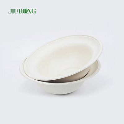 155mm Sugarcane Food Container Biodegradable Eco Friendly Disposable Bowls