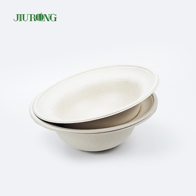 155mm Sugarcane Food Container Biodegradable Eco Friendly Disposable Bowls