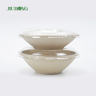 Chewing Gum Sugarcane Food Container waterproof 175mm Eco Friendly