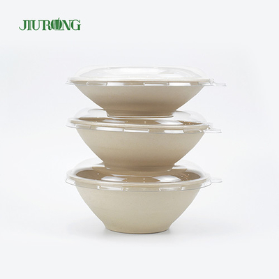 Chewing Gum Sugarcane Food Container waterproof 175mm Eco Friendly