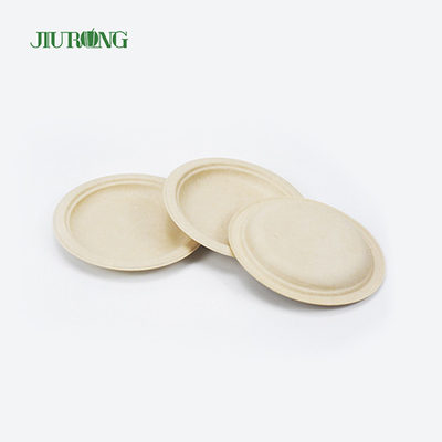 Fast Food Sugarcane Food Container Biodegradable Packaging 9inch Round