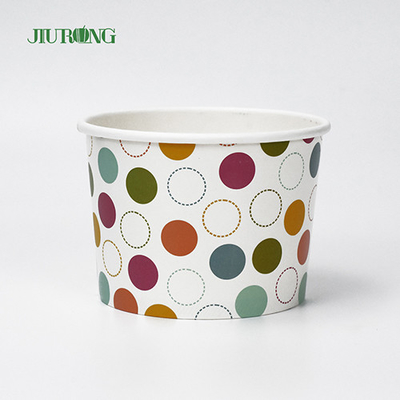 Food Grade Biodegradable Paper Cups 18oz Eco friendly for Ice Cream