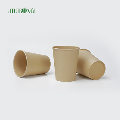 Biodegradable Disposable Paper Coffee Cup Single Wall 6oz 7oz