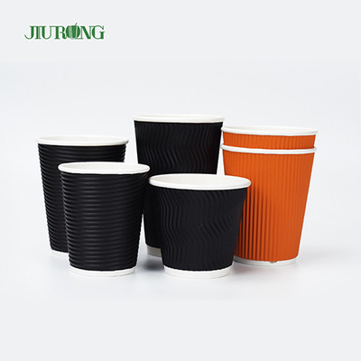 Cola Juice Tea Coffee Biodegradable Paper Cups 4oz 6.2cm Food Grade