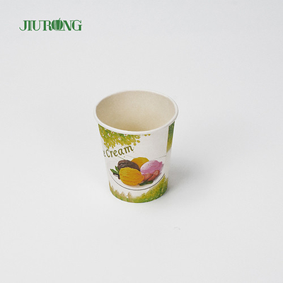 5oz 6oz Single Wall Kraft Biodegradable Paper Cups For Coffee Milk Tea