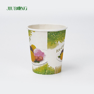 5oz 6oz Single Wall Kraft Biodegradable Paper Cups For Coffee Milk Tea