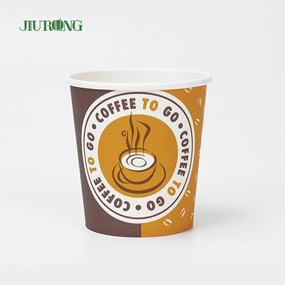 Custom Logo Print Single Wall Paper Cup 22oz Biodegradable Disposable Cups