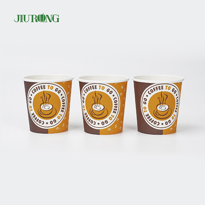 Custom Logo Print Single Wall Paper Cup 22oz Biodegradable Disposable Cups