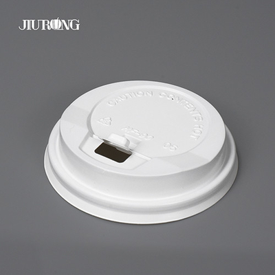 Hot Drink Disposable Paper Cup Cover White Biodegradable Jiurong
