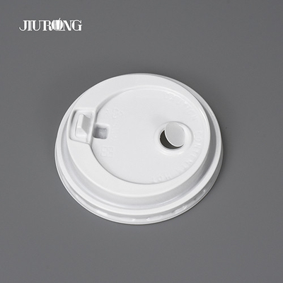 Hot Drink Disposable Paper Cup Cover White Biodegradable Jiurong