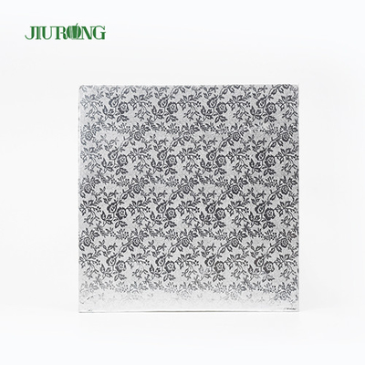 Embossed Silver Disposable Cake Board 30*40cm For Bakery Shop